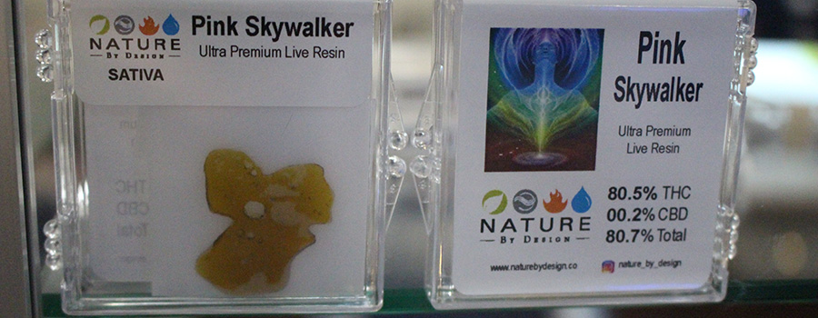 Marijuana packaging in a dispensary. Marijuana SEO agency Canada. Cannabis marketing agency 420Digital.ca