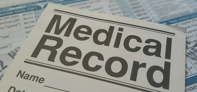 Medical records needed to get a medical cannabis prescription online in Canada.