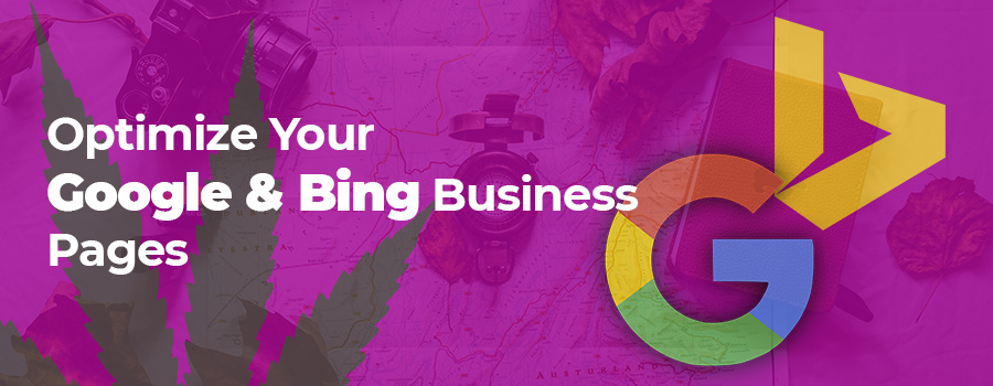 Local SEO tactics for cannabis SEO marketing. Optimize Google and Bing Business Pages. Local SEO agency for cannabis retail stores and dispensaries. SEO for cannabis marketing. medical marijuana SEO. MMJ SEO.
