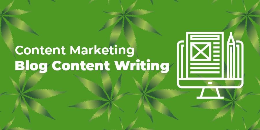 Cannabis blog content writing examples.